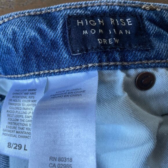 Lucky Brand Mom Jeans (Drew) - Picture 3 of 5